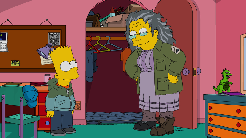 Illustration for article titled Bart and Lisa’s musical friend finds a note of sweet silliness on The Simpsons
